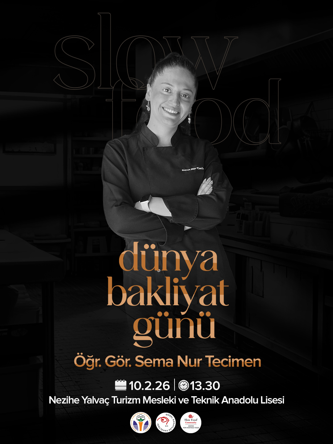 Gastronomi ve Mutfak Sanatları Bölümü, Nezihe Yalvaç MTAL ve Slow Food Adana Birliği iş birliğiyle, 10 Şubat Dünya Bakliyat Günü’nü birlikte kutluyoruz.